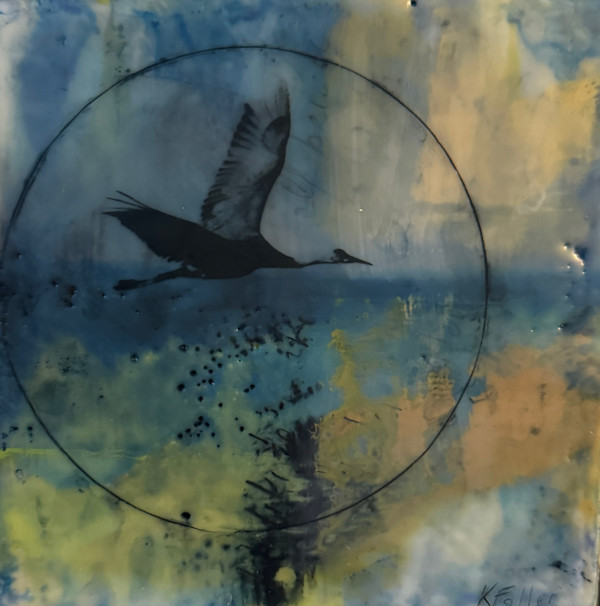 Untitled Crane II by Karen Faller, Image 1.