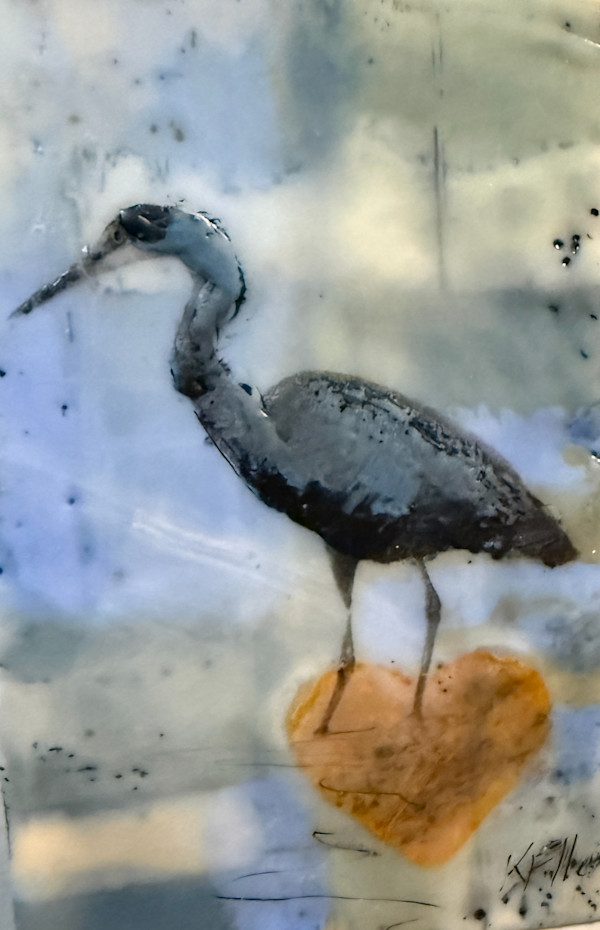 untitled heron by Karen Faller, Image 1.