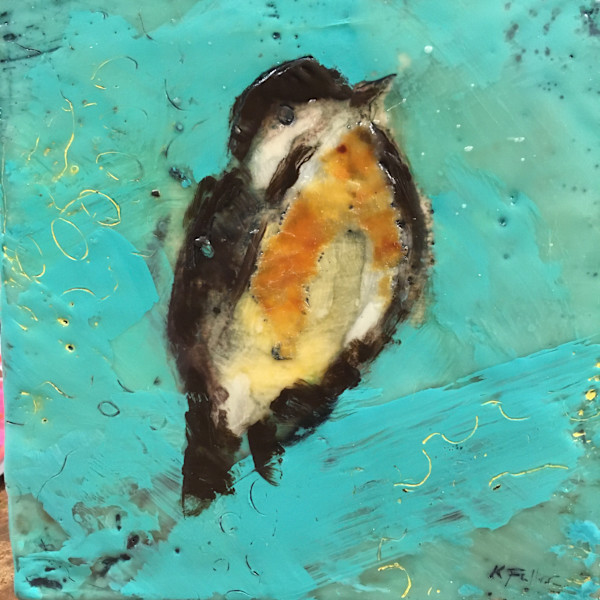 Little brown bird by Karen Faller