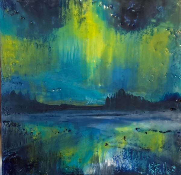 Northern Lights II by Karen Faller