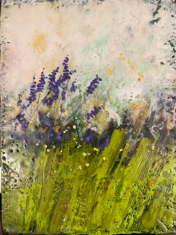 Lavender Field by Karen Faller