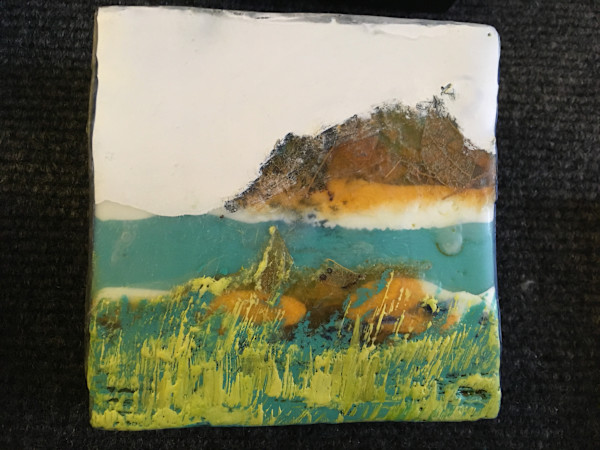 Tropical Island by Karen Faller