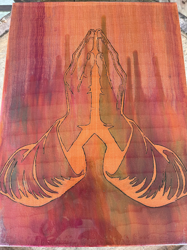 Praying Hands by Debra Wilson