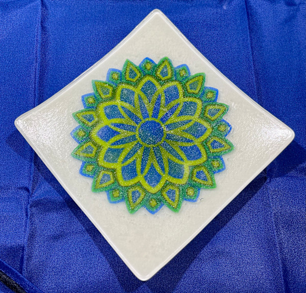 6" Mandala Dish 7 by Julie Root Sawyer