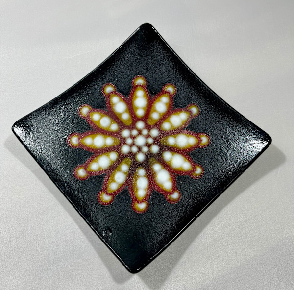 6" Mandala Dish 8 by Julie Root Sawyer