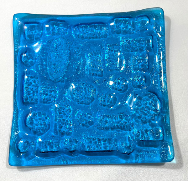 7" Kiln-Carved Dish by Julie Root Sawyer