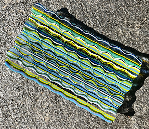 Optics dish 3 by Julie Root Sawyer