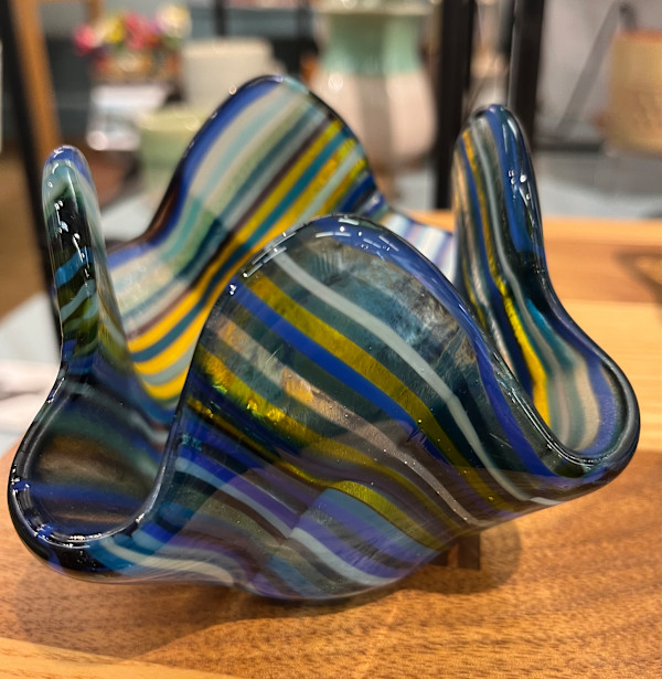 small candle holder by Julie Root Sawyer, Image 1.