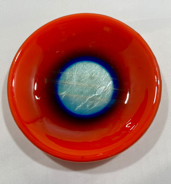 5" shallow dish #3 by Julie Root Sawyer, Image 1.