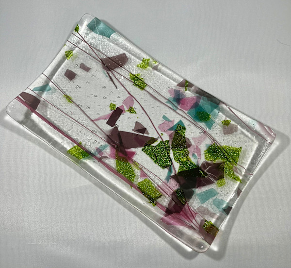 Confetti Glass Dish by Julie Root Sawyer