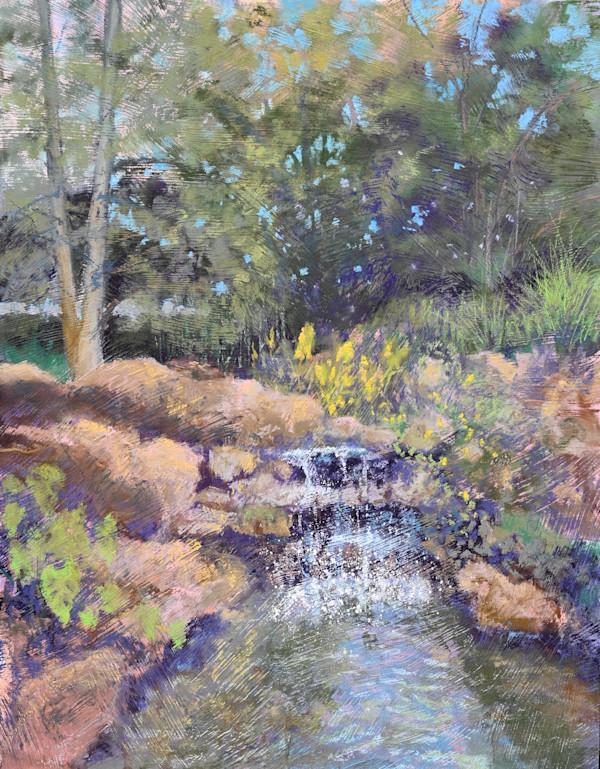River Farm Pond by Lorraine McFarland