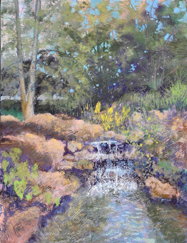 River Farm Pond by Lorraine McFarland