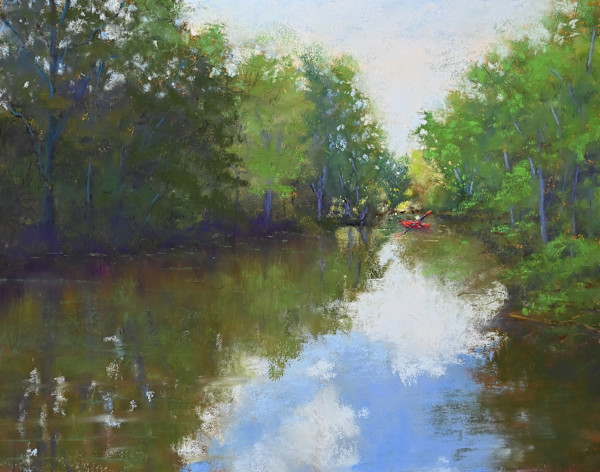 The Kayaker by Lorraine McFarland