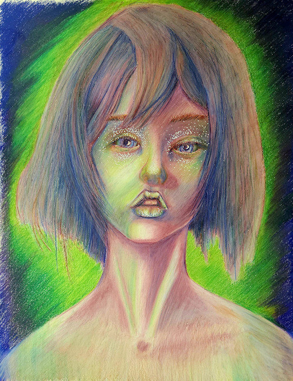 portrait - Japanese woman by Jon Cooper