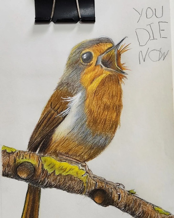 "You die now" by Jon Cooper