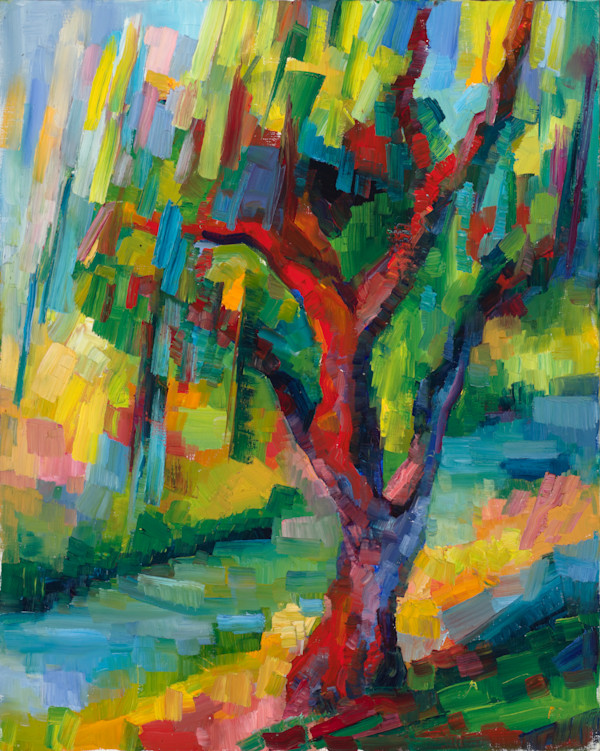 In the space of a tree by Elena Maslova-Levin