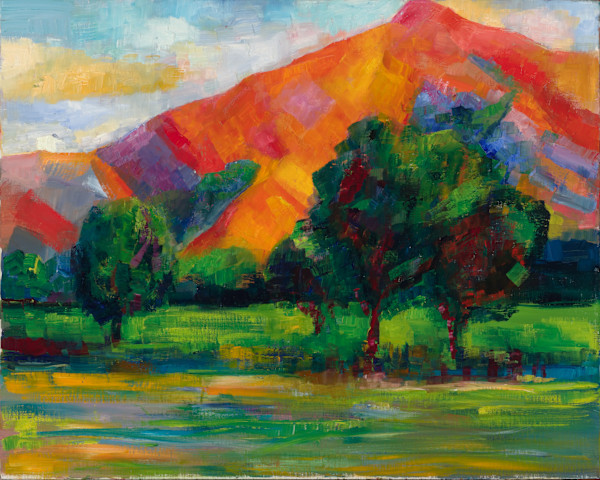 Montara mountain. September afternoon by Elena Maslova-Levin