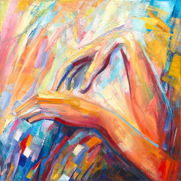 SonnetPainting 128: When thou, my music, music plays. [The source of music] by Elena Maslova-Levin