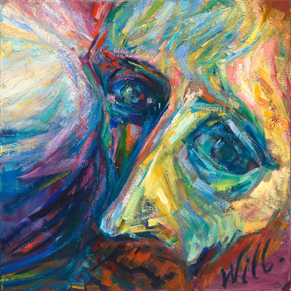 SonnetPainting 136: My name is Will [a portrait of surrender] by Elena Maslova-Levin