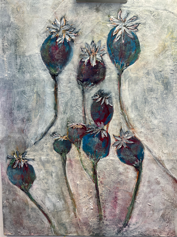 Bunch of Poppy pods by Helenann Pappas, Image 1.