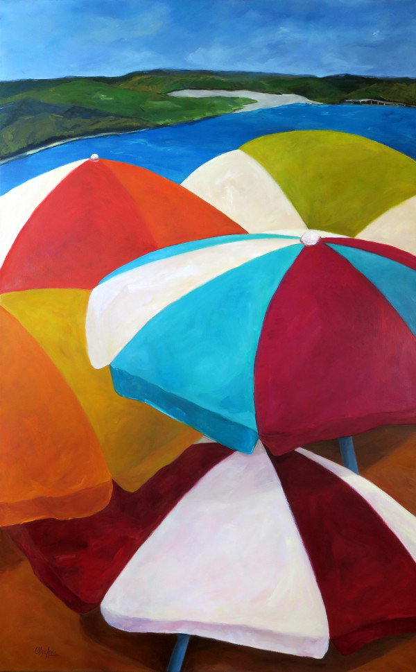 Umbrellas At the Oasis