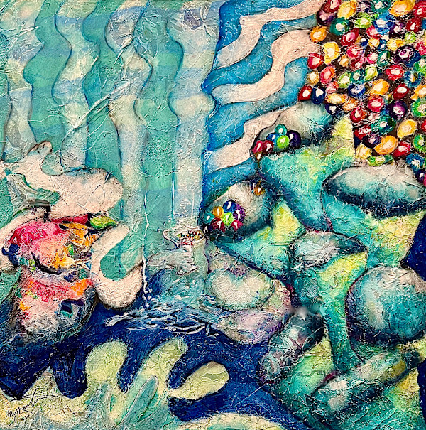 Textured Lullaby by Liz Morton