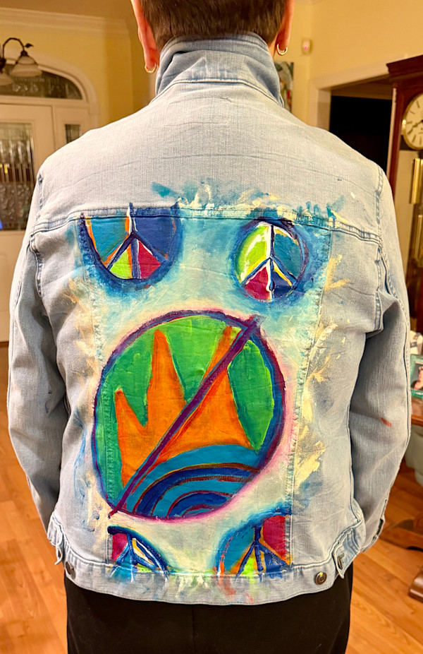 No Kings Boho Jacket - Time and True  size Large (12-14) by Liz Morton