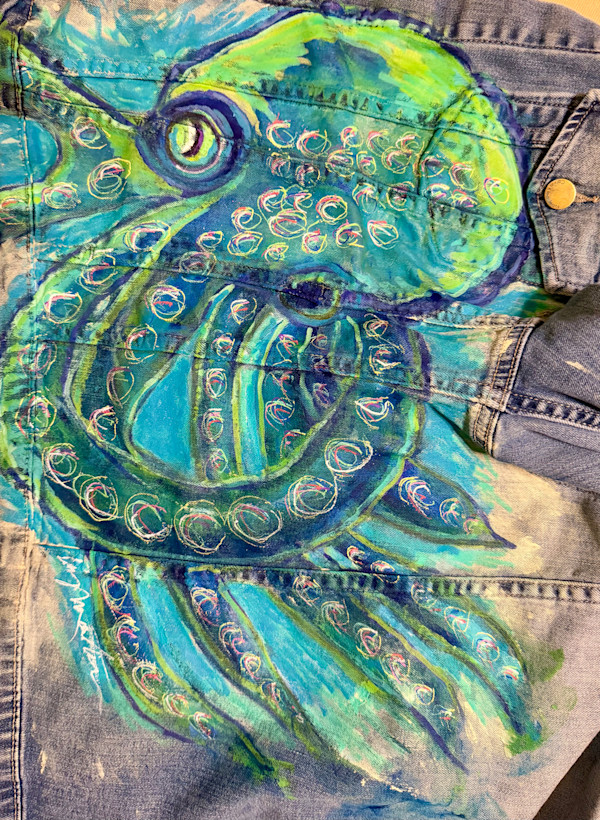 Octopus Boho Jacket - Calvin Klein size Large by Liz Morton