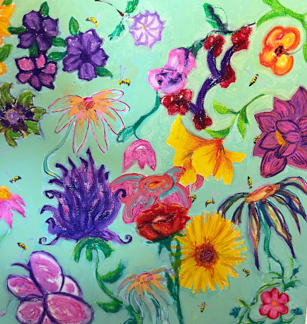 Whispers in the Bee Garden by Liz Morton, Image 4.