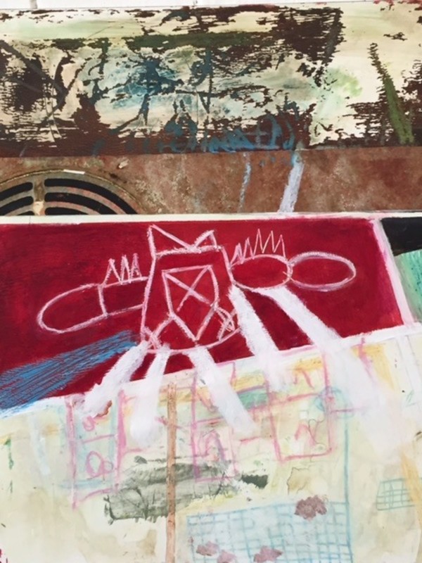 Sidewalk #3 by Pamela Saturday