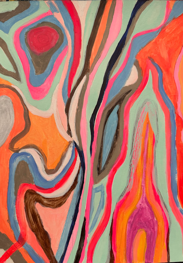 Swirls #1, 2024 by Pamela Saturday