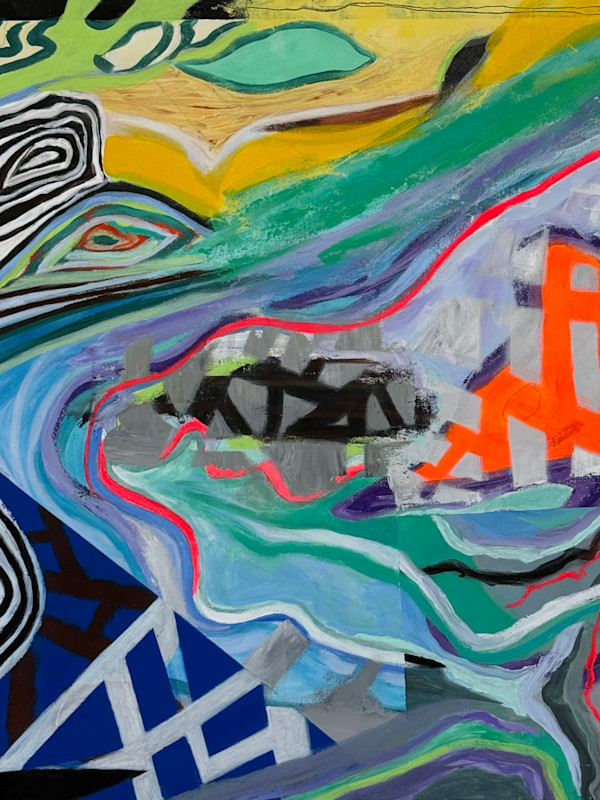 Emergence #2, 2024 by Pamela Saturday