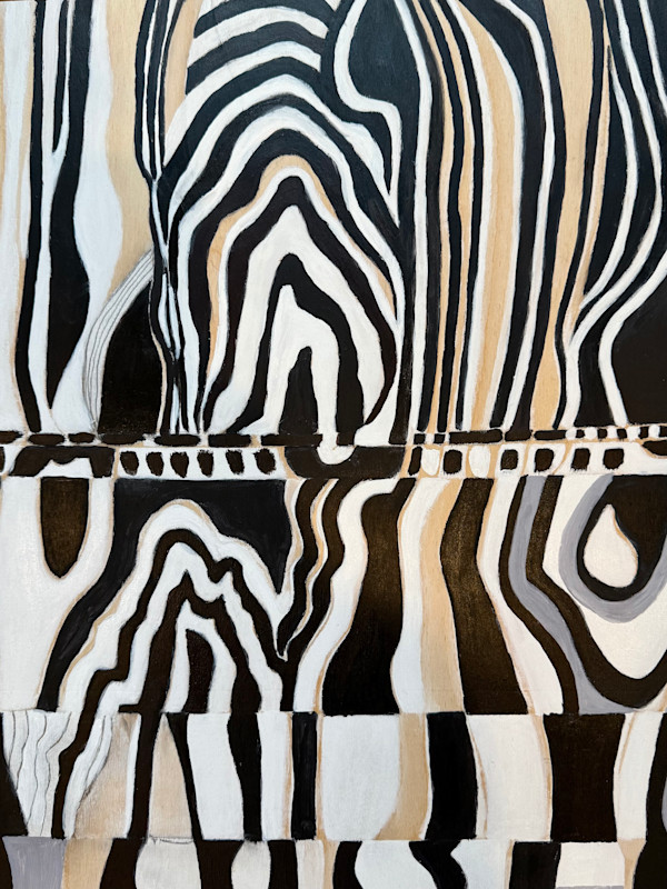 Black and White #3, 2025 by Pamela Saturday