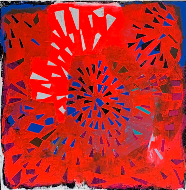 Fireworks Series #3, 2024 by Pamela Saturday