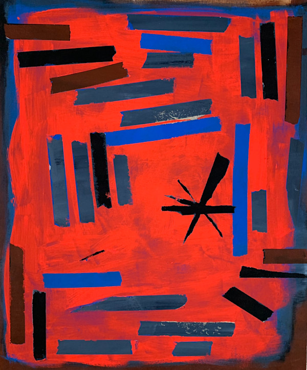 Firework Series #4, 2024 by Pamela Saturday