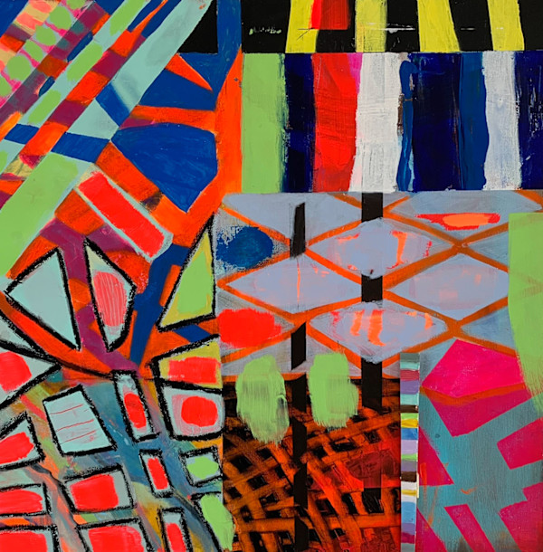 Color Grid, 2024 by Pamela Saturday