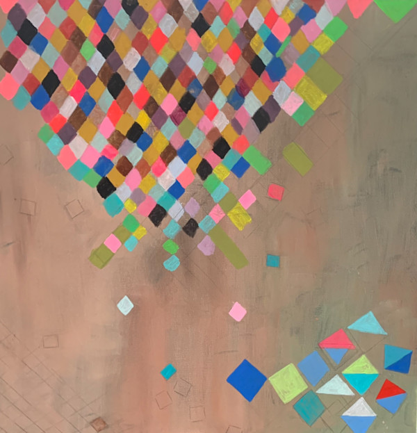 Harlequin #1, 2024 by Pamela Saturday