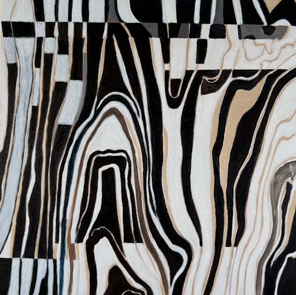 Black and White #2, 2025 by Pamela Saturday