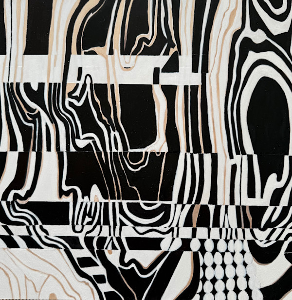 Black and White # 4 2025 by Pamela Saturday