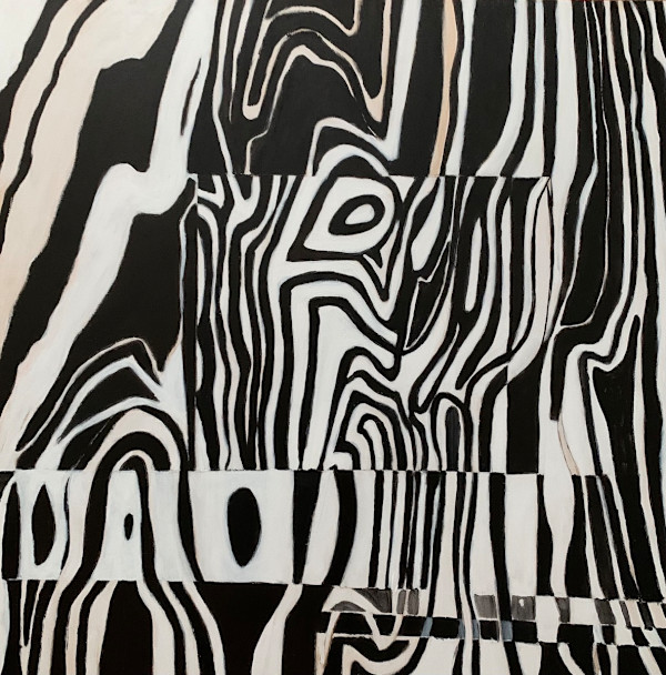 Black and White #1 2025 by Pamela Saturday