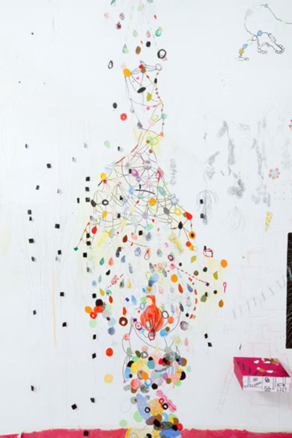 Installation Detail by Pamela Saturday