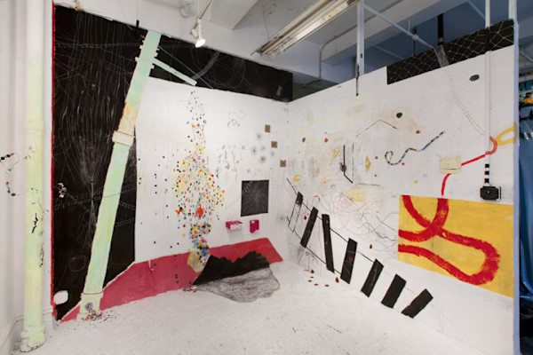 Installation detail by Pamela Saturday