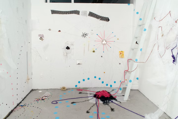 Installation #2 detail by Pamela Saturday