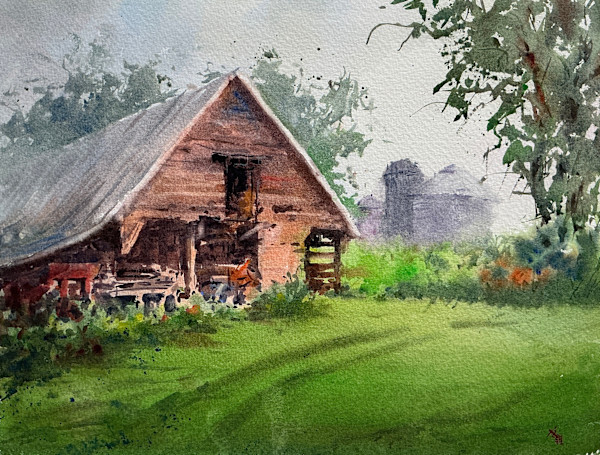Old Barn by Vicky Zhou