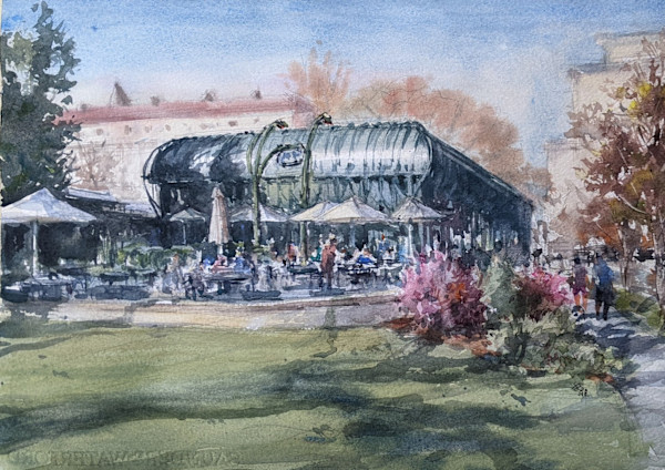 Pavilion Cafe by Vicky Zhou