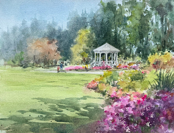 Spring Strolling by Vicky Zhou