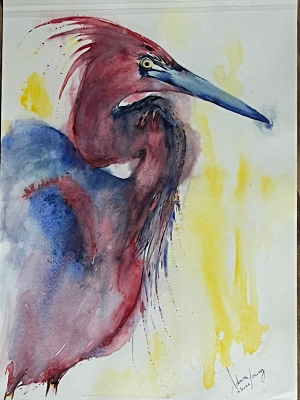 Heron by Adam Young