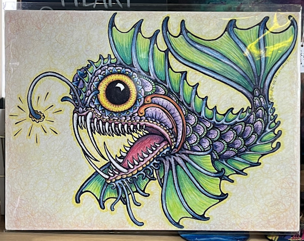 Angler Fish by Carole Alden