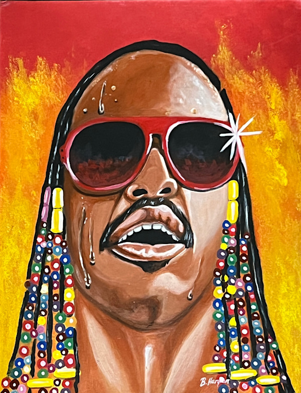 Stevie Wonder by Bednago Harper