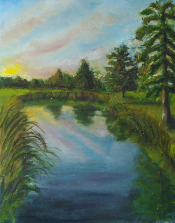 Afternoon Reflections by Shelley Loring